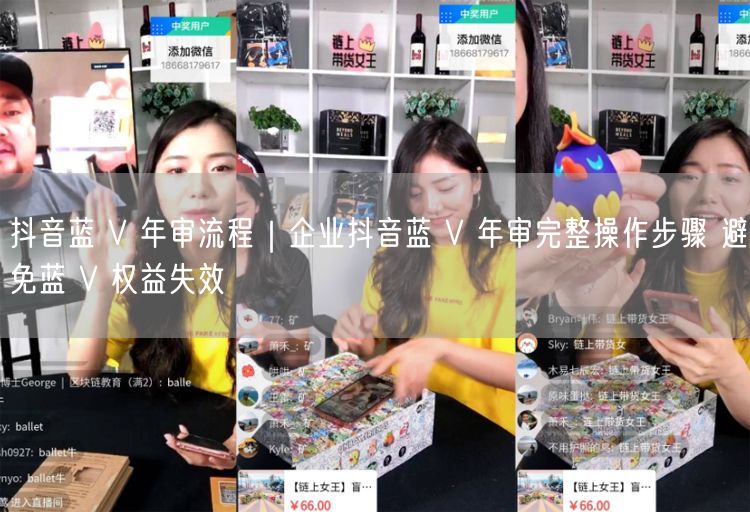 抖音蓝V年审全攻略：企业认证年审流程，保蓝V权益
