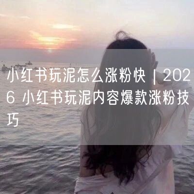 2026小红书玩泥爆款攻略：涨粉技巧+内容创新+互动策略