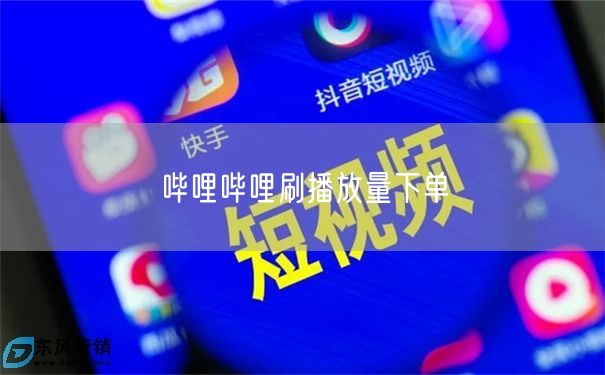 哔哩哔哩刷播放量下单
