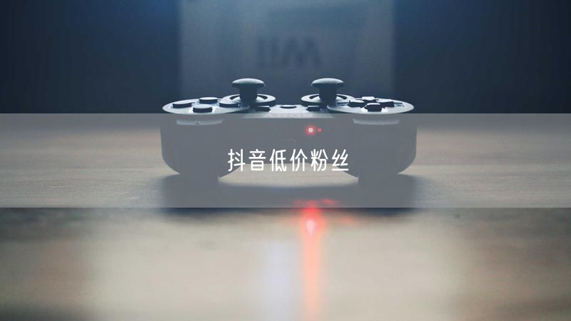 抖音低价粉丝