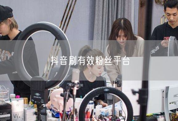 抖音刷有效粉丝平台