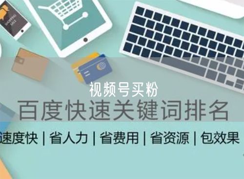 视频号买粉