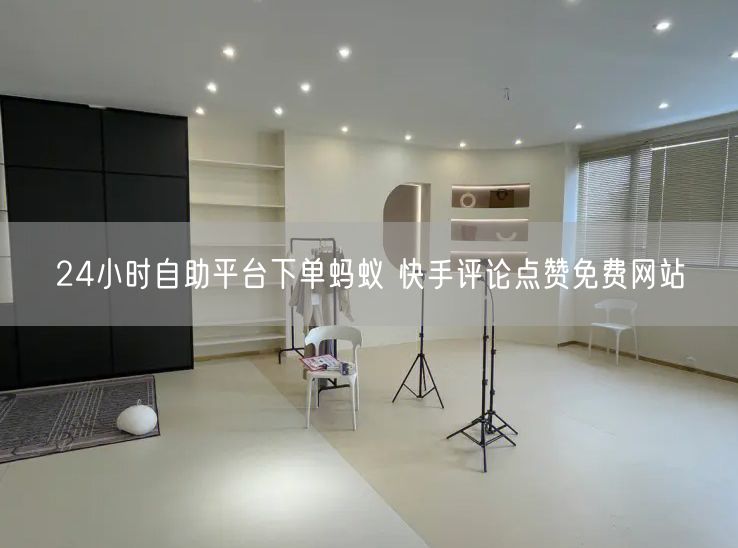 24小时自助平台下单蚂蚁 快手评论点赞免费网站