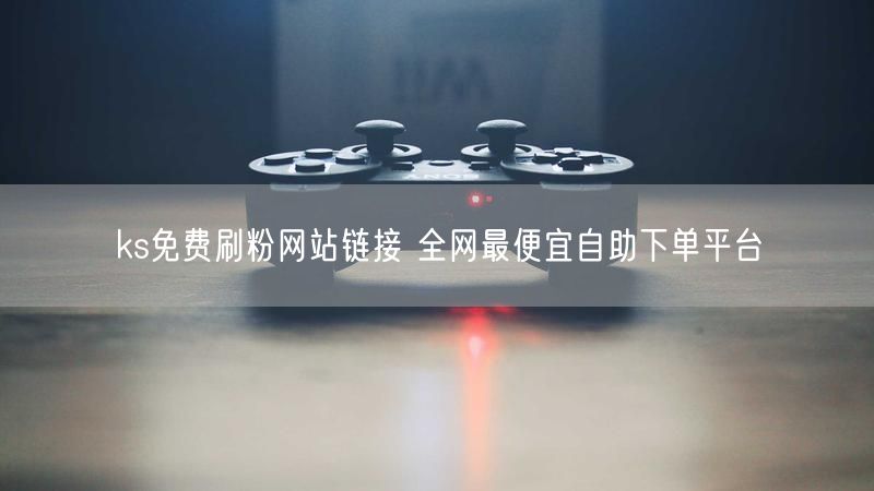 ks免费刷粉网站链接 全网最便宜自助下单平台