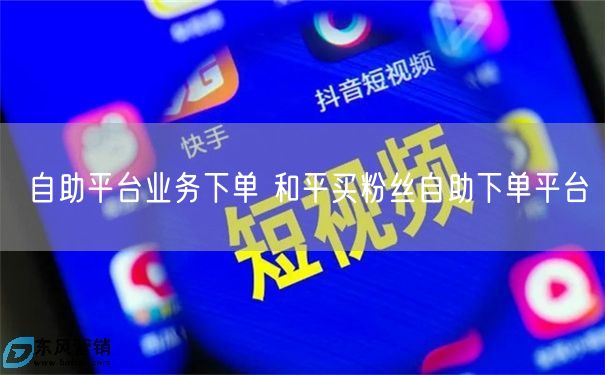 自助平台业务下单 和平买粉丝自助下单平台