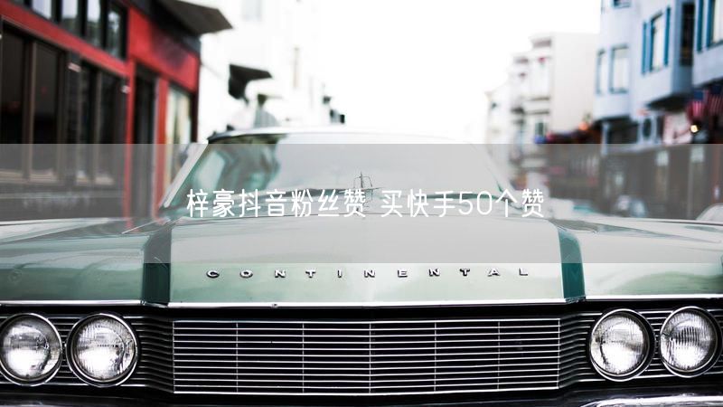 梓豪抖音粉丝赞 买快手50个赞