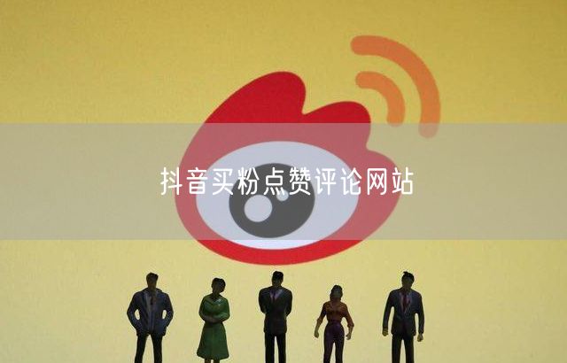 抖音买粉点赞评论网站