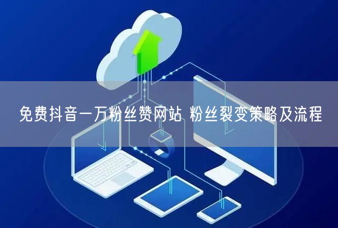 免费抖音一万粉丝赞网站 粉丝裂变策略及流程