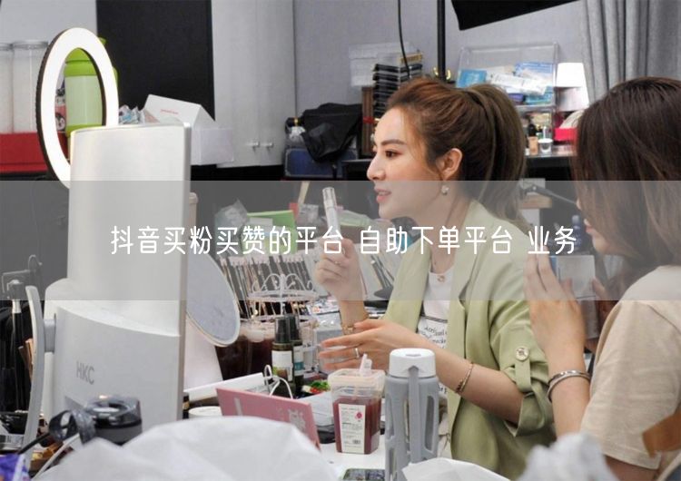 抖音买粉买赞的平台 自助下单平台 业务