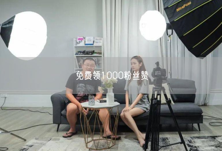 免费领1000粉丝赞