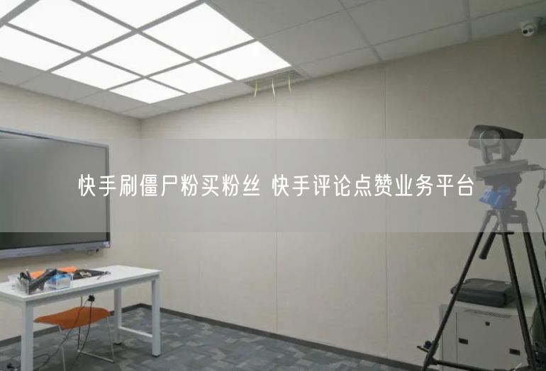 快手刷僵尸粉买粉丝 快手评论点赞业务平台