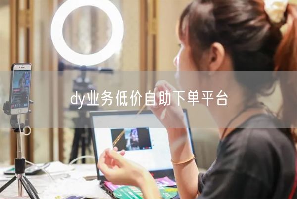 dy业务低价自助下单平台