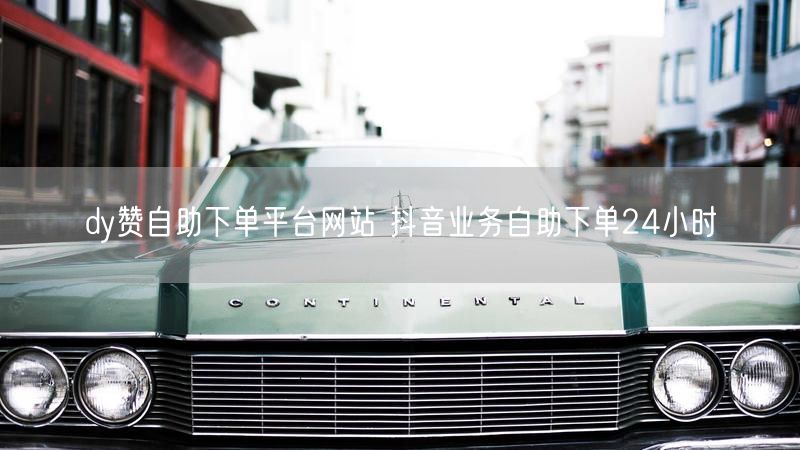 dy赞自助下单平台网站 抖音业务自助下单24小时