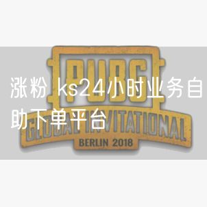 涨粉 ks24小时业务自助下单平台