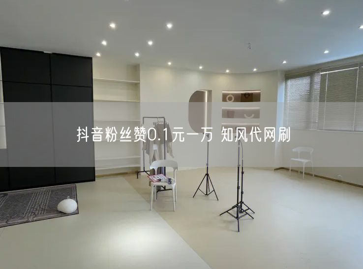 抖音粉丝赞0.1元一万 知风代网刷