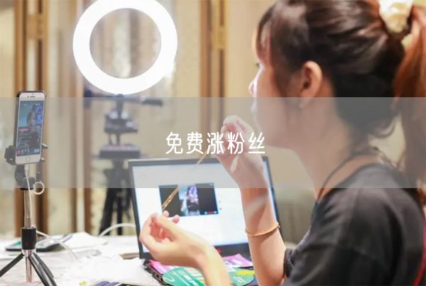 免费涨粉丝