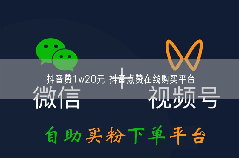 抖音赞1w20元 抖音点赞在线购买平台
