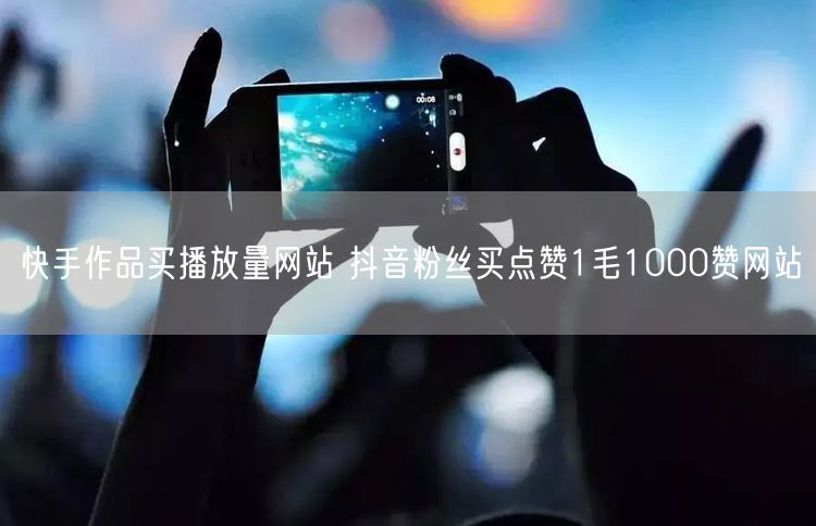 快手作品买播放量网站 抖音粉丝买点赞1毛1000赞网站