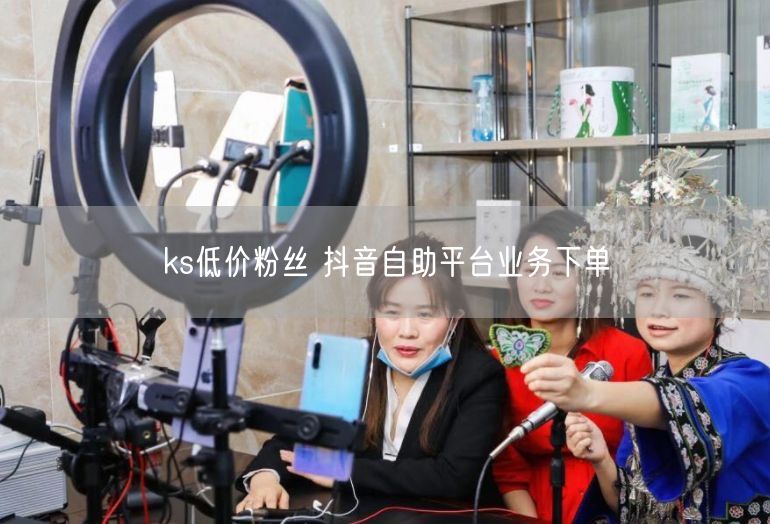 ks低价粉丝 抖音自助平台业务下单