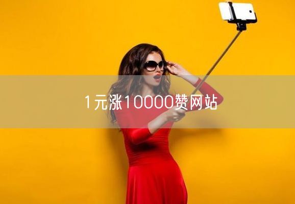 1元涨10000赞网站