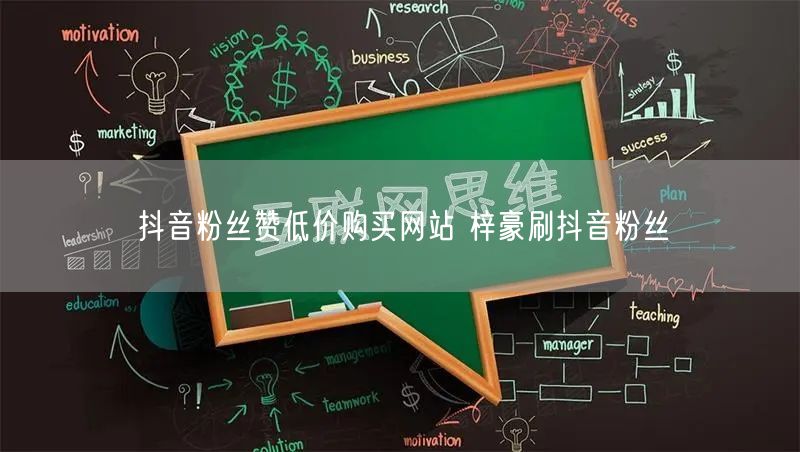 抖音粉丝赞低价购买网站 梓豪刷抖音粉丝