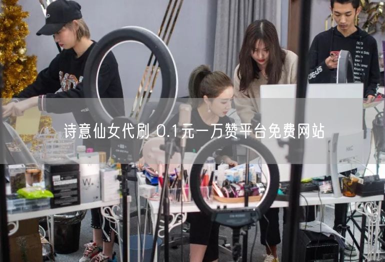 诗意仙女代刷 0.1元一万赞平台免费网站
