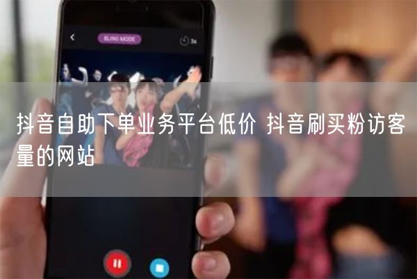 抖音自助下单业务平台低价 抖音刷买粉访客量的网站