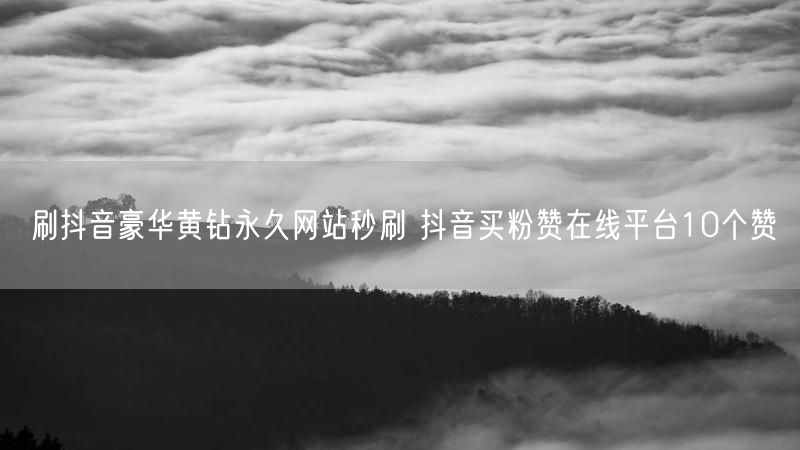 刷抖音豪华黄钻永久网站秒刷 抖音买粉赞在线平台10个赞