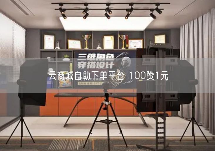 云商城自助下单平台 100赞1元