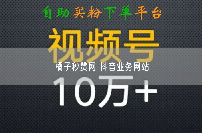 橘子秒赞网 抖音业务网站