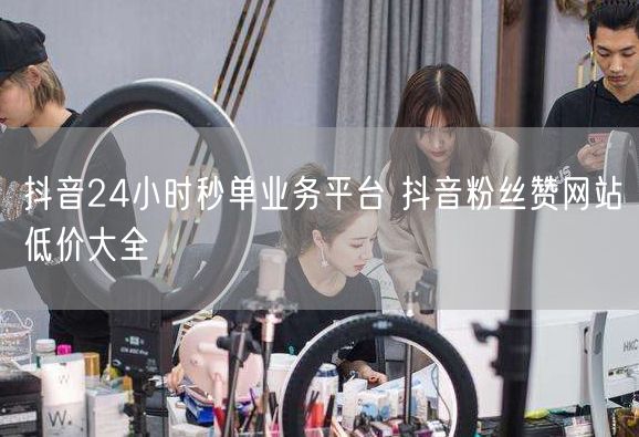 抖音24小时秒单业务平台 抖音粉丝赞网站低价大全