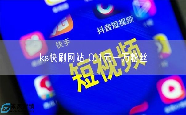 ks快刷网站 0.1元一万粉丝