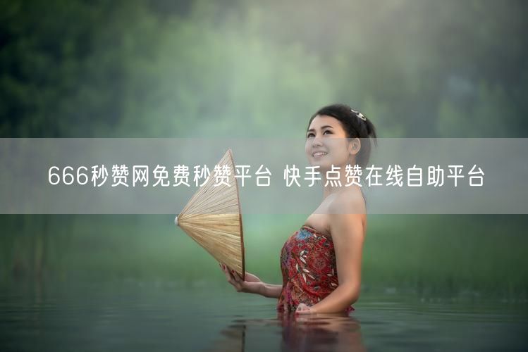 666秒赞网免费秒赞平台 快手点赞在线自助平台
