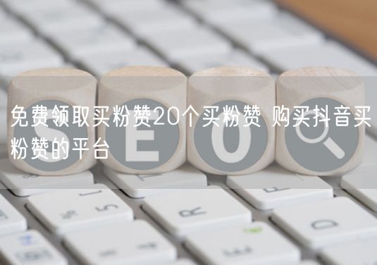 免费领取买粉赞20个买粉赞 购买抖音买粉赞的平台