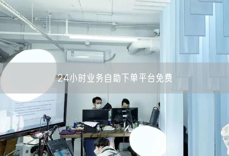 24小时业务自助下单平台免费