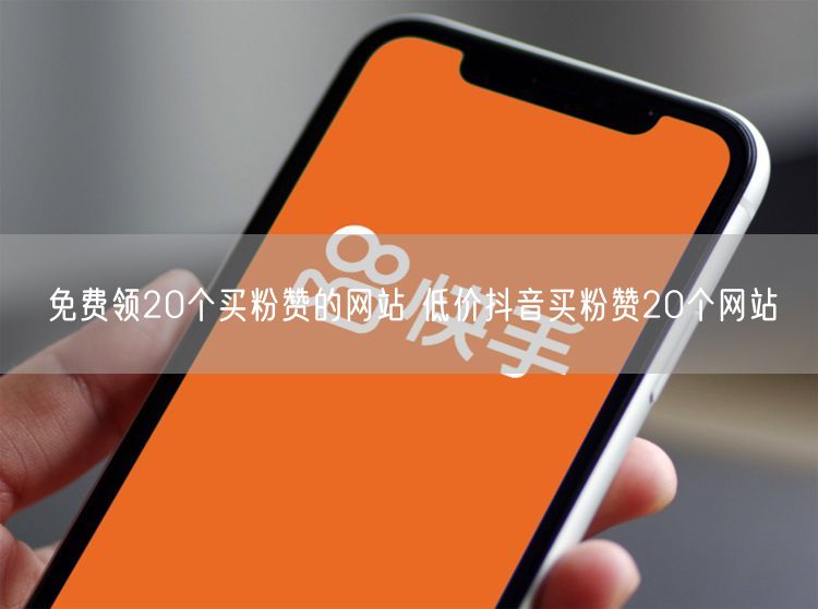 免费领20个买粉赞的网站 低价抖音买粉赞20个网站