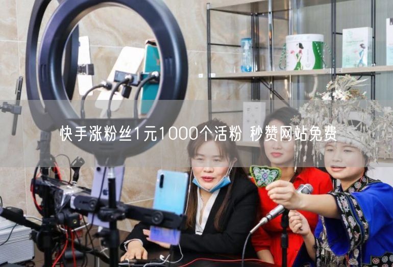 快手涨粉丝1元1000个活粉 秒赞网站免费